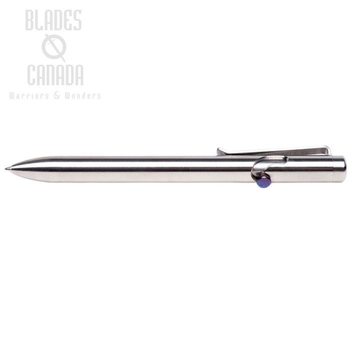 Tactile Turn Bolt Action Pen Standard- Titanium w/ Timascus Bolt (image for) Tactile Turn Bolt Action Pen Standard- Titanium w/ Timascus Bolt